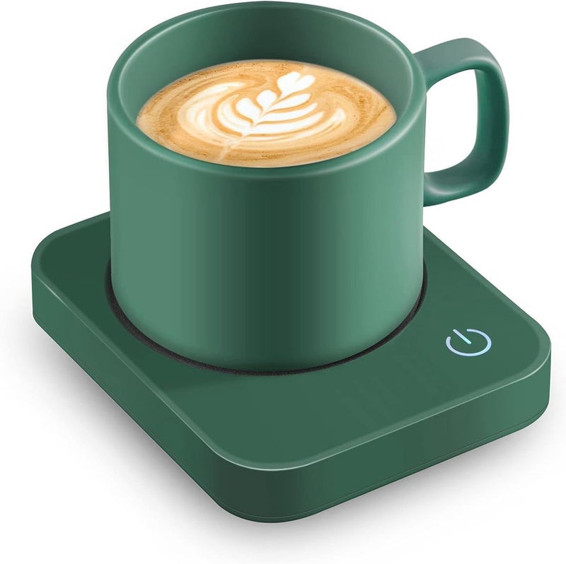 Vobaga Coffee Mug Warmer for Desk with Auto Shut Off & 3-Temp Settings, Coffee Cup Warmer with Smart Safety Alert Home Office Accessory, Perfect for Coffee, Tea, Milk (No Mug) - Image 1